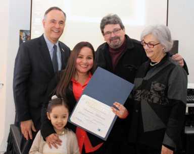 Single moms awarded scholarships at Hostos College
