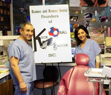 Husband-wife team Kicking Oral Cancer