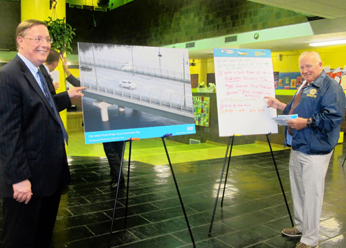 City Department of Transportation holds open house on new City Island Bridge design|City Department of Transportation holds open house on new City Island Bridge design