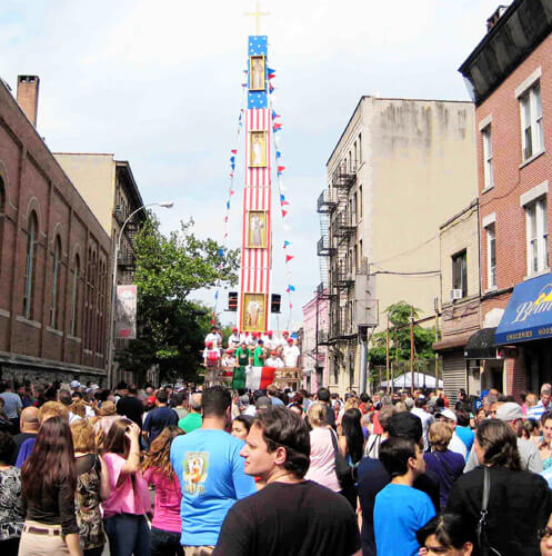 Bronx’s Little Italy hosts giglio, saints relics at annual Feast of St. Anthony, running June 11-15