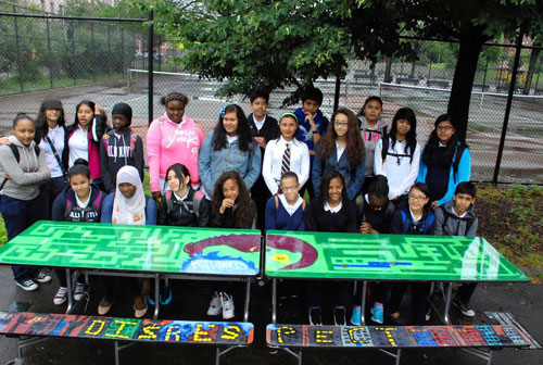 Bronx students participate in public art program