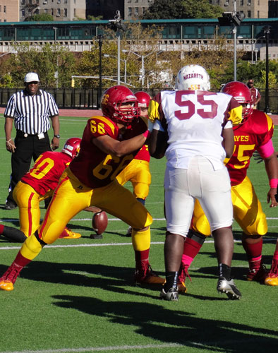 Cardinal Hayes’ lineman Vazquez commits to Old Dominion