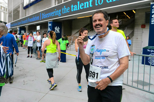 Yankees hosts 5K charity run for cancer|Yankees hosts 5K charity run for cancer
