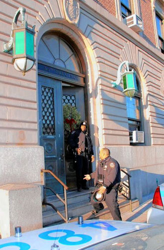 Community Board 10 to discuss the possibility of more police with NYPD brass