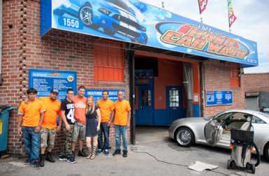 A new car wash has opened near Morris Park
