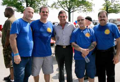 First responders honored at Orchard Beach|First responders honored at Orchard Beach