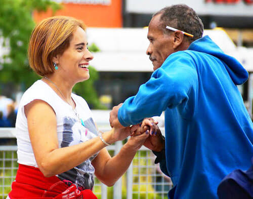 Salsa Fest sponsered by the Westchester Square Business Improvement District