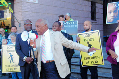 ‘Stand Up To Violence’ rally protests shooting in Allerton|‘Stand Up To Violence’ rally protests shooting in Allerton