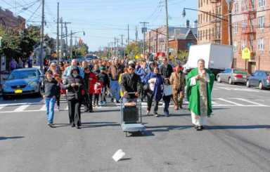 St. Francis Xavier Church rosary march|St. Francis Xavier Church rosary march