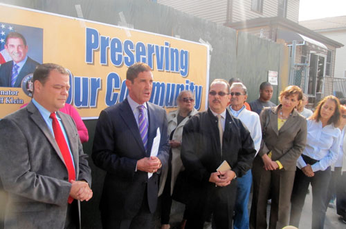 Citizens, Elected applaud Department of Buildings Stop Work Order at the construction of a new Days Inn