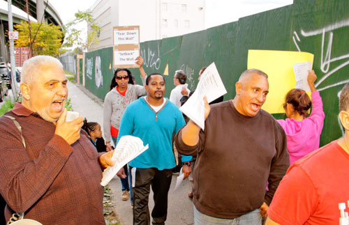 Klein, Sepulveda and Castle Hill Betterment Association protest motel site|Klein, Sepulveda and Castle Hill Betterment Association protest motel site