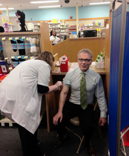 Councilmembers encourage residents to get a flu shot