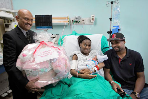 New Labor & Delivery Unit at NCBH delivers first babby