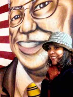 Powell mural unveiled in Allerton