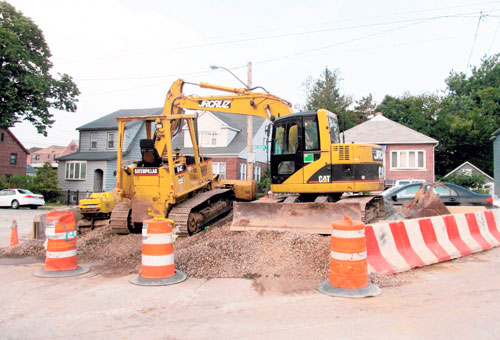 Country Club sewer reconstruction change order approved