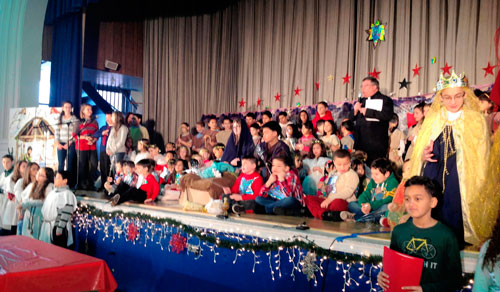 St. Francis Xavier holds religious education Christmas show