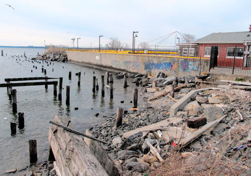 Belden Point pocket park on City Island sees construction delay