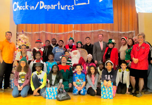 Local Sons of Italy lodge and Bronx Rotarians deliver 3,000 toys this holiday season to children