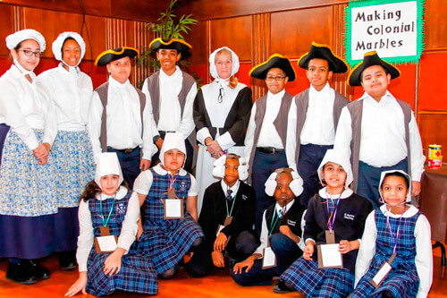 St. Raymond Elementary School host Colonial Day learning event