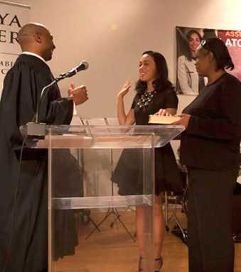 New Assemblywoman sworn in|New Assemblywoman sworn in