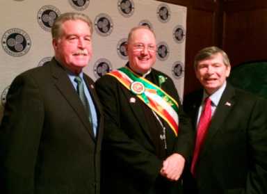 Bronx Ancient Order of Hibernians congratulate Cardinal Dolan