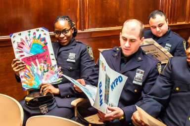 St. Raymonds  thanks police officers