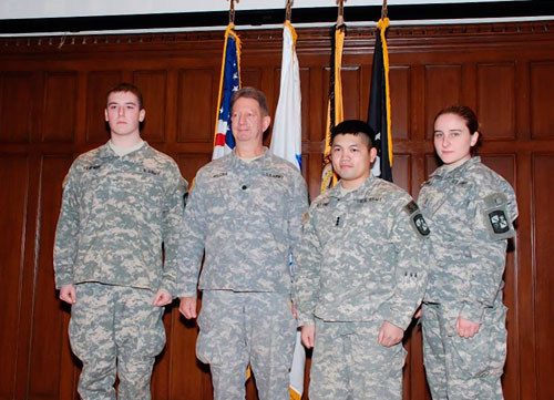 ROTC recruits trained at Fordham U.