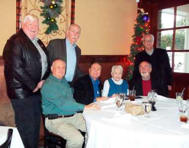 Former St. Helena Business School students discuss a reunion