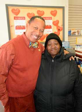 Councilman Andy King’s winter coat giveaway