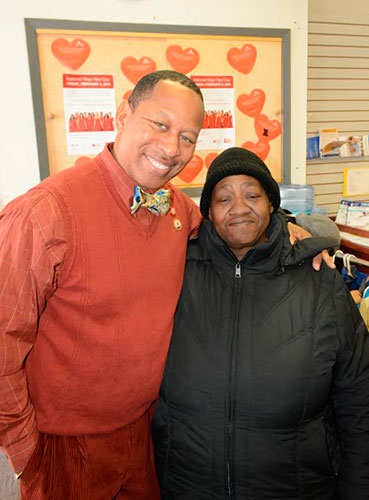 Councilman Andy King’s winter coat giveaway
