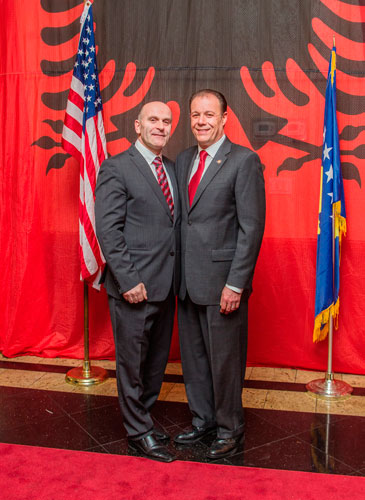 Assemblyman Gjonaj celebrates Kosova independence|Assemblyman Gjonaj celebrates Kosova independence