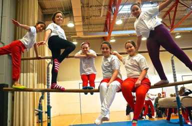 Youth gymnastics competition held