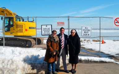 Providence Rest gets new sea wall