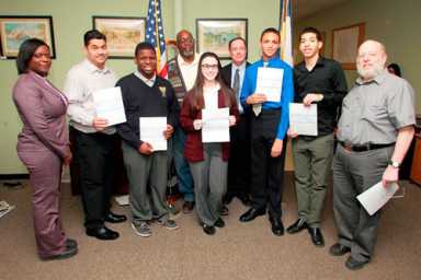 Youth in the east Bronx and throughout borough receive New York Yankee Youth Leadership Awards|Youth in the east Bronx and throughout borough receive New York Yankee Youth Leadership Awards