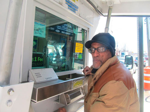 Benedetto hosts MetroCard Van in Throggs Neck