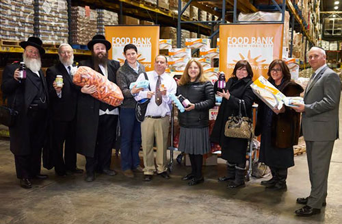 Food Bank For New York distributes Passover meals