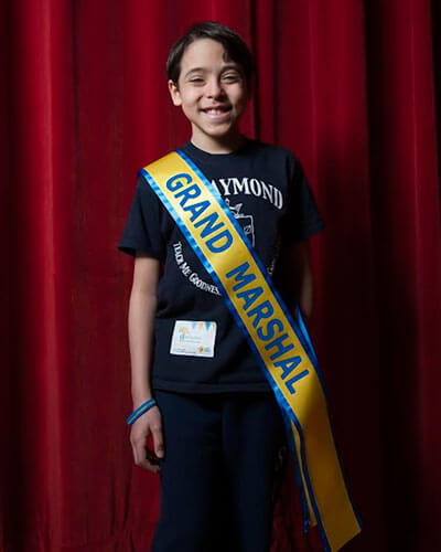 Sixth grader appointed as grand marshal for event|Sixth grader appointed as grand marshal for event