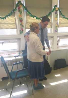 April Falls Day for seniors helps prevent falls at Parkside Senior Center