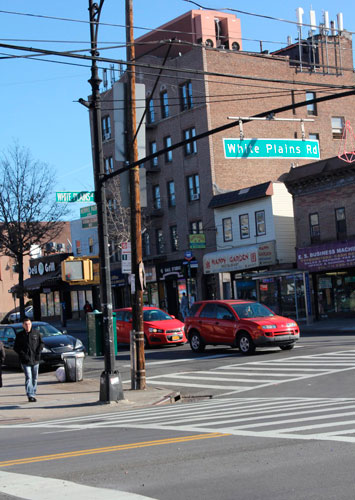 White Plains Road traffic is now too calm