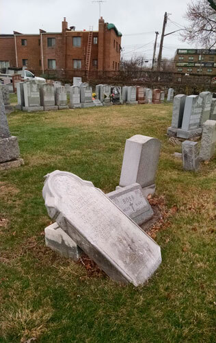 St. Raymond’s Cemetery missing stones