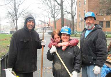 Throggs Neck Houses residents team up to clean up development