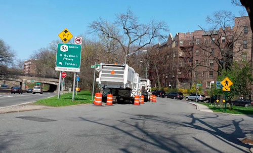 NYSDOT to pave Henry Hudson Parkway in the Bronx
