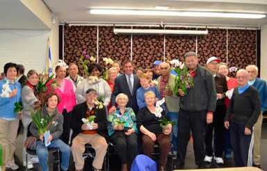 Orchids For Bronx House Seniors