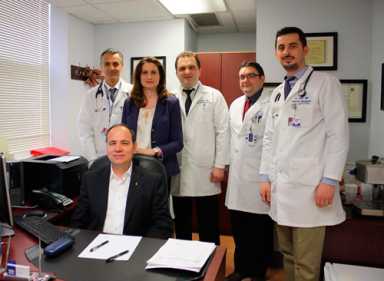 Albanian president visits St. Barnabas