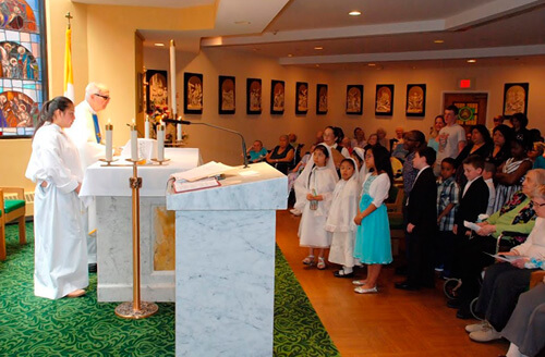 First Holy Communion at St. Patrick’s Home