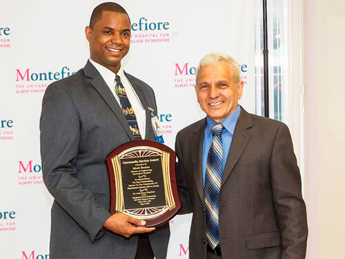 Westchester Square Civic Association honors Montefiore for investing in the Westchetser Square community