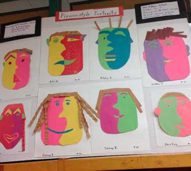 Pelham Bay Library displays OLA students’ artwork|Pelham Bay Library displays OLA students’ artwork