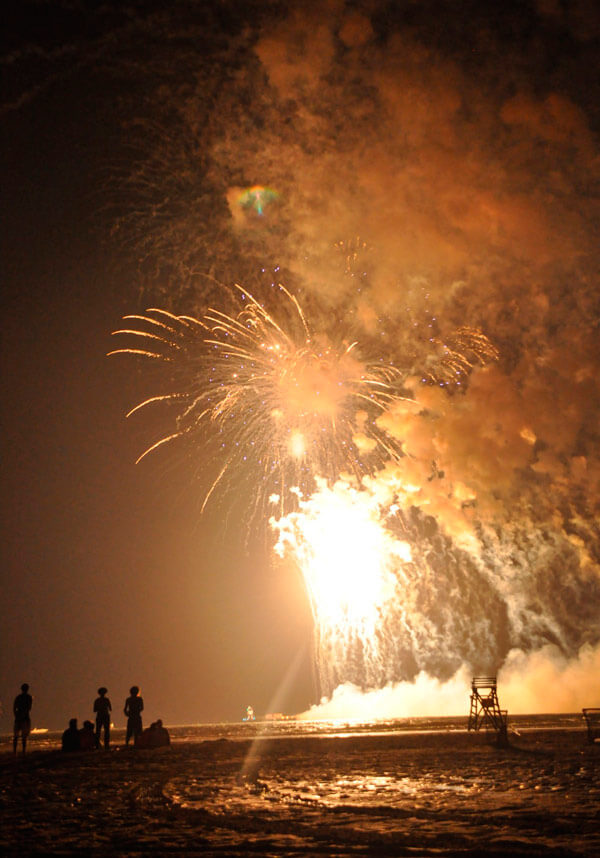 New York Salutes America Orchard Beach Fireworks, Eating Contest on June 25