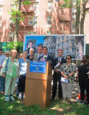 Senator Klein: stop tenant harassment at Pelham Parkway buildings