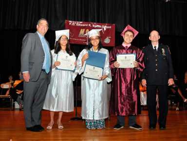 Deputy commissioner honors late brother by awarding grants